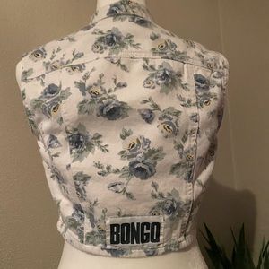 Vintage BONGO floral vest